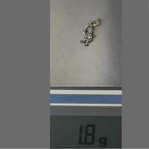 Lil Baseball Player Sterling Charm - Picture 5 of 6